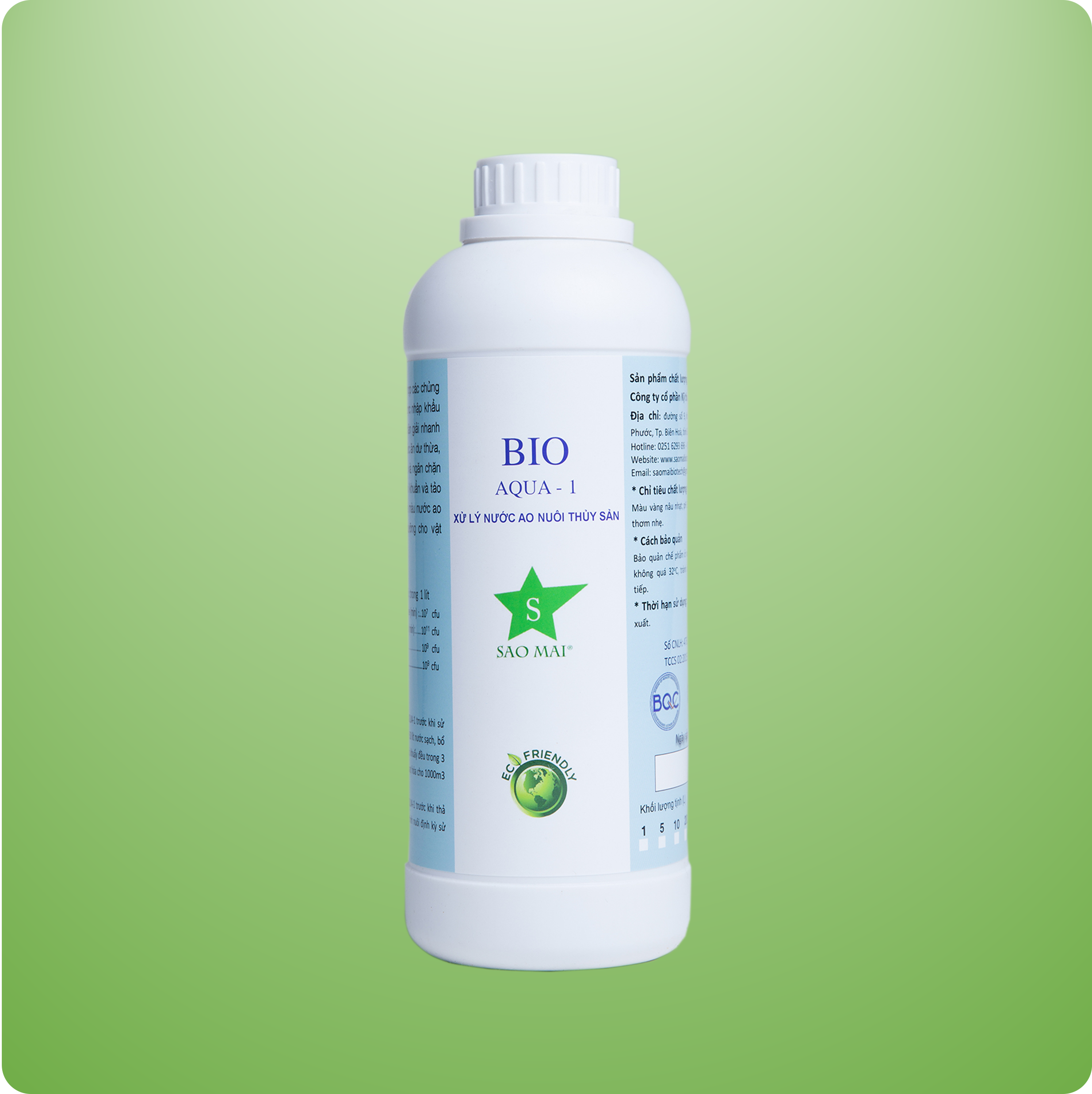 BIO AQUA – 1 MEN VI SINH XỬ LÝ NƯỚC AO NUÔI THỦY SẢN